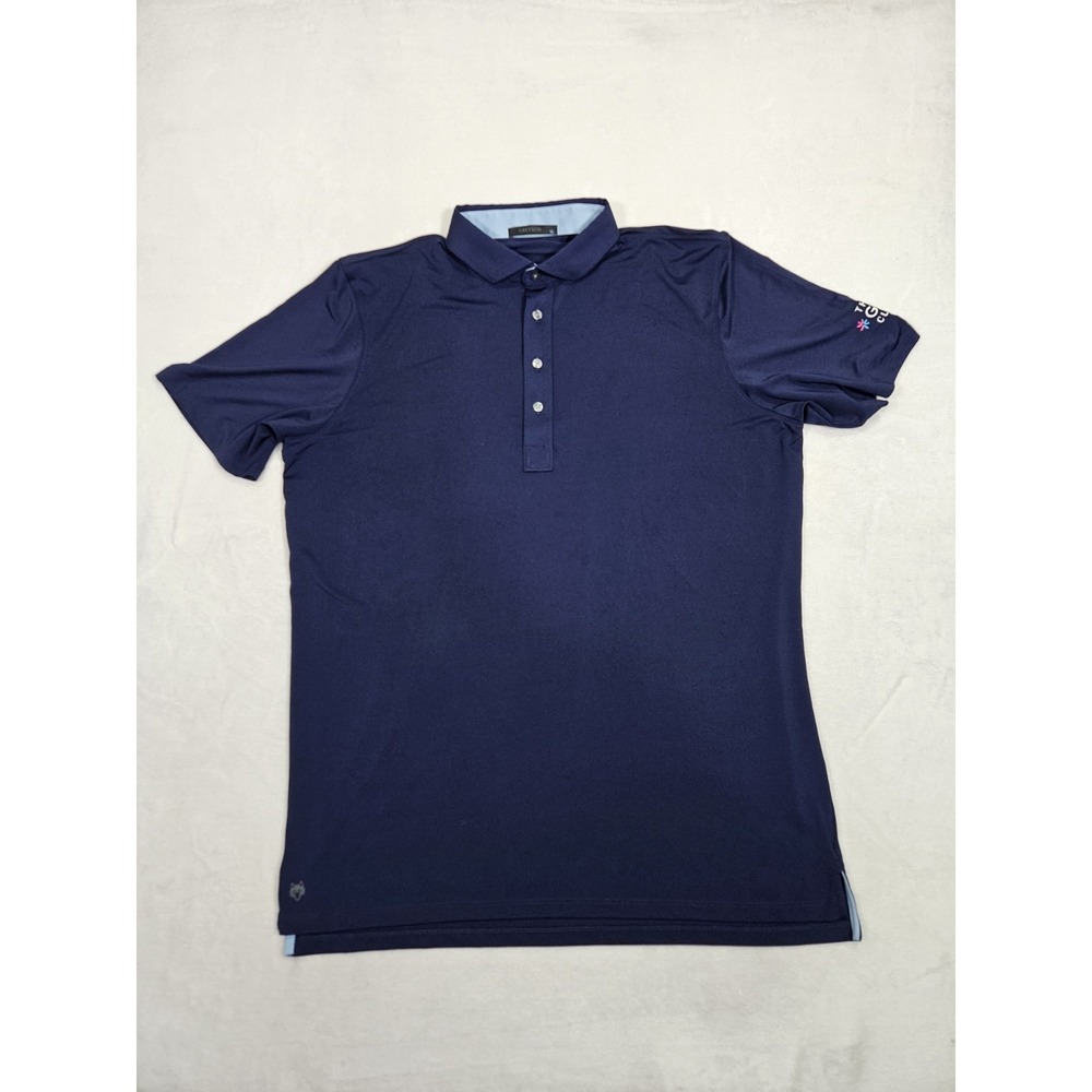 Greyson XL Men's Blue Polo Shirt Stretch Performance Golf Comfort LOFO